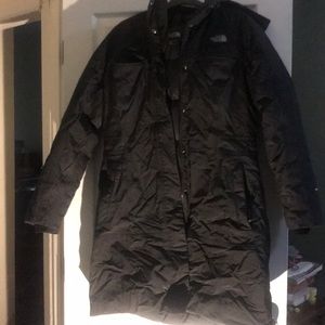 Long north face coat